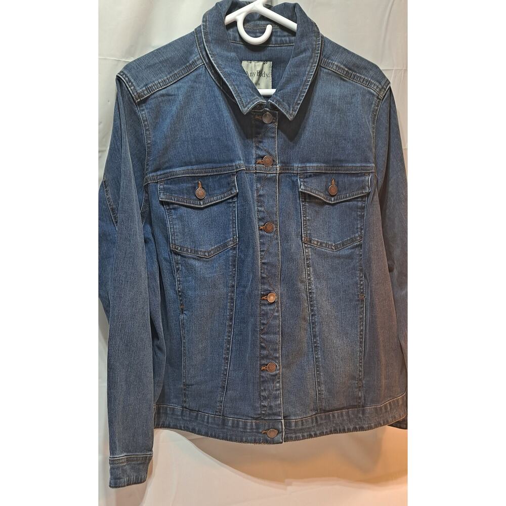 Anybody Denim Jacket Sz 1X